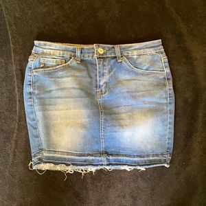 KanCan denim skirt